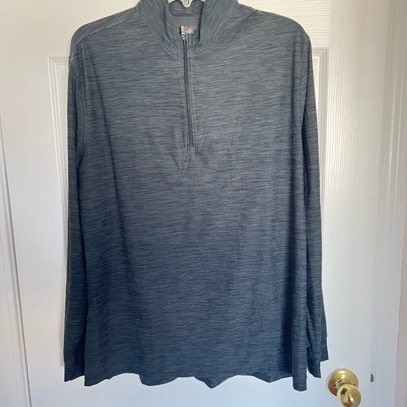 Greg Norman Black Quarter Zip - Picture 1 of 2